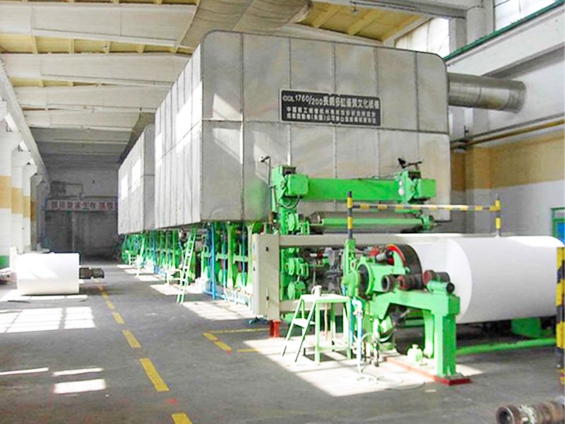 2400mm30噸圓網(wǎng)文化紙機